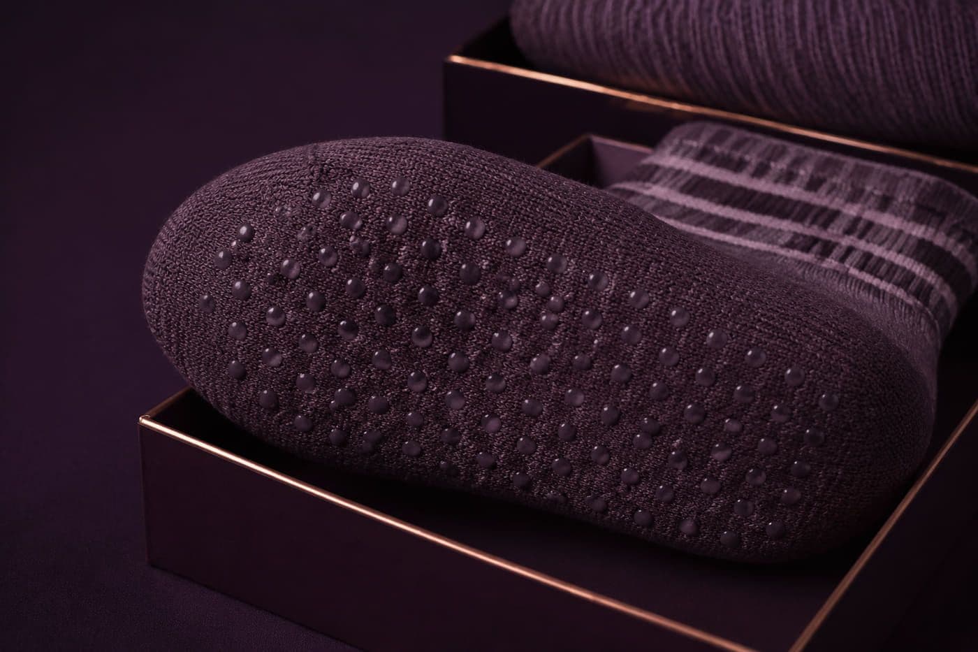 Every pair in Home Slipper-Sock laid out flat